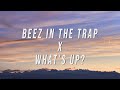 Nicki Minaj, 4 Non Blondes - Beez In The Trap X What’s Up? (TikTok Mashup) [Lyrics]