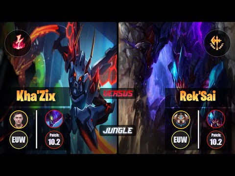Selfmade KHA'ZIX (Jungle) [Electrocute] VS REK'SAI - Challenger EUW Patch 10.2