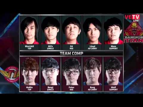Liên Minh Huyền Thoại - 02/10/2015 BKT vs SKT CKTG2015   Bảng C