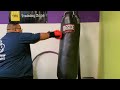 Big E Diceman Fights Fat With Heavy Bag Boxing Workout