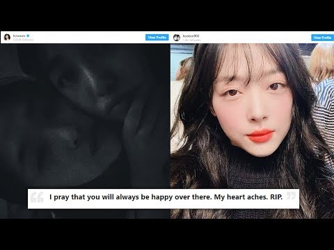 Fellow K-POP Idols & Celebrities Express Their Condolences For Sulli...