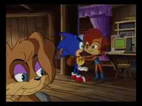 Sonic X Sally Kiss Again! (Sonic SatAm: Episode 21 - The Void)