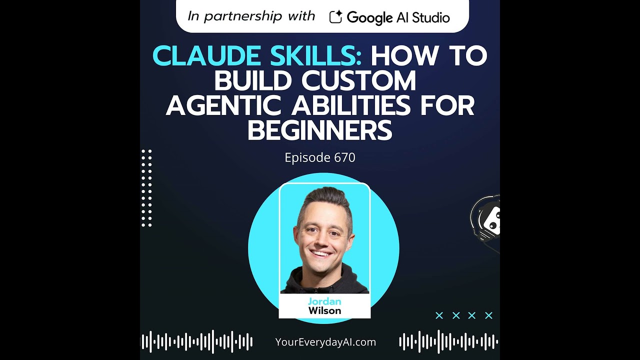 Claude Skills: How to build Custom Agentic Abilities for beginners