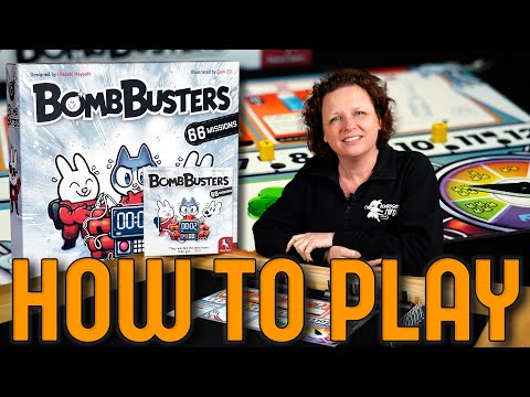 Bomb Busters - How to Play - complete rules in 8 minutes - Boardgame Ninja