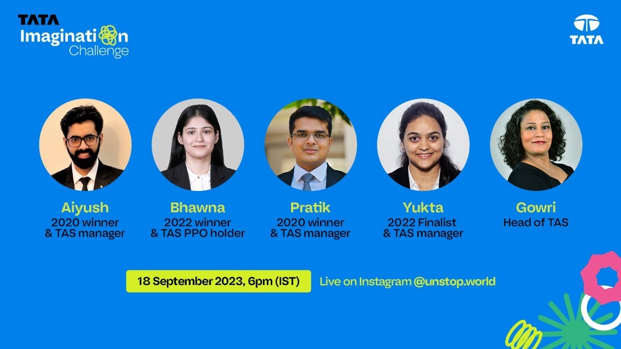Tata Imagination Challenge 2023 - AMA Session