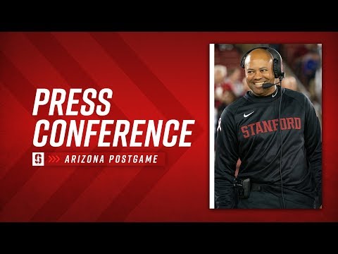 Stanford Football: Arizona Postgame Press Conference