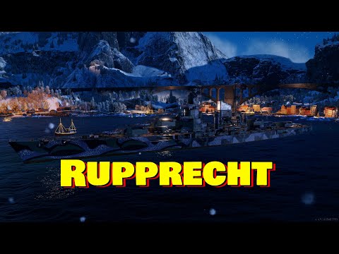 Meet The Rupprrecht! Tier 8 German Battleship (World of Warships Legends)