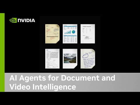 Build End-to-End Multimodal AI Agents for Document and Video Intelligence With NVIDIA Nemotron