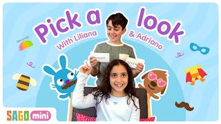 Pick a look in the Character Creator! | Sago Mini | Games for Kids