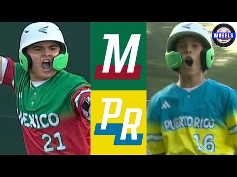 Mexico vs Puerto Rico (INCREDIBLE!) | Elimination Game | 2025 LLWS Highlights