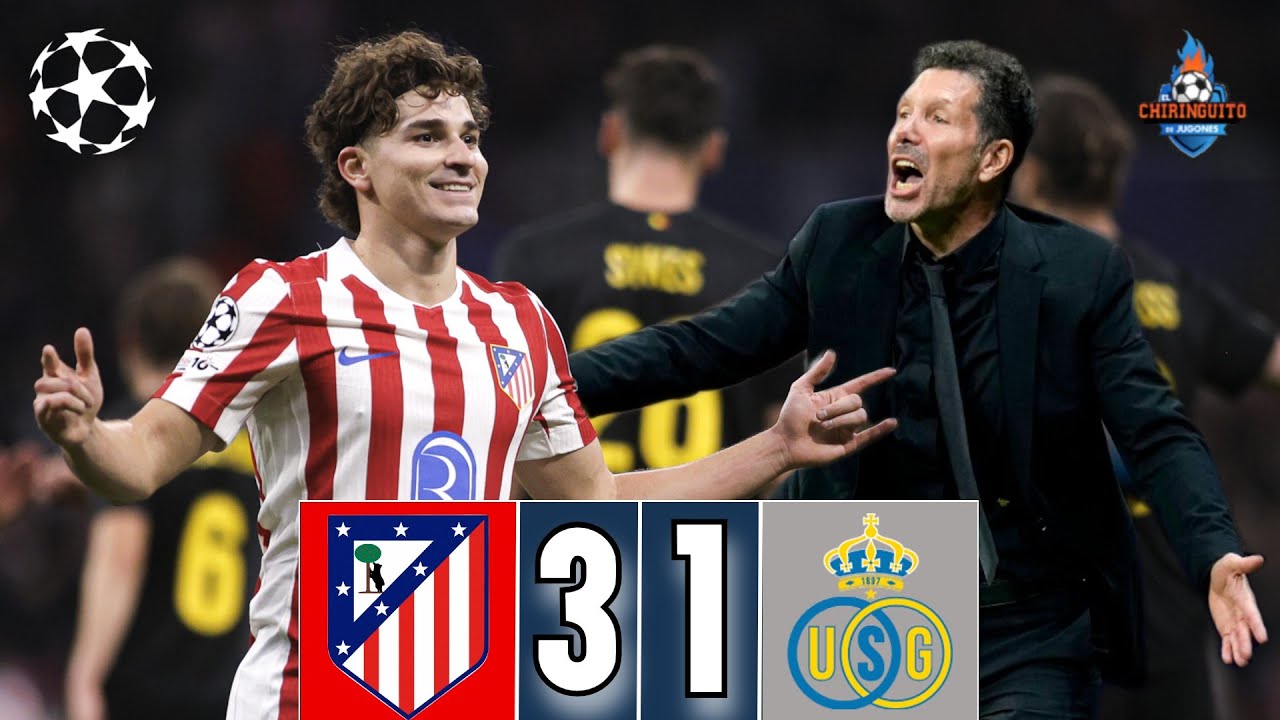 😅🔴⚪ ¡VICTORIA VITAL en el METROPOLITANO! | Atleti 3-1 Royale Union SG
