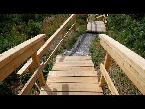 Vuosaarenhuipun uudet portaat + maisemat