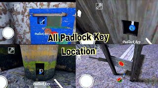 How To Find Padlock Key In Granny 1.8 | Granny 1.8 All Location Of Padlock Key