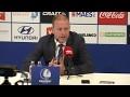 Persconferentie na KAA Gent - Moeskroen