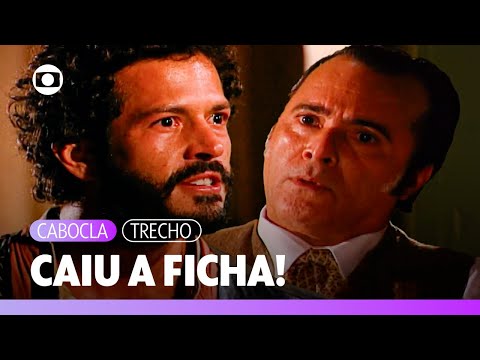Tobias descobre que Luís é o amor de Zuca e o diz que lee é um homem morto! | Cabocla | TV Globo