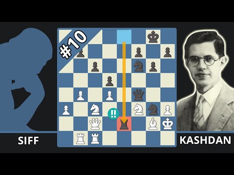 How Kashdan Checkmated With Only Two Knights - Best Of The 1940s - Siff vs. Kashdan, 1948