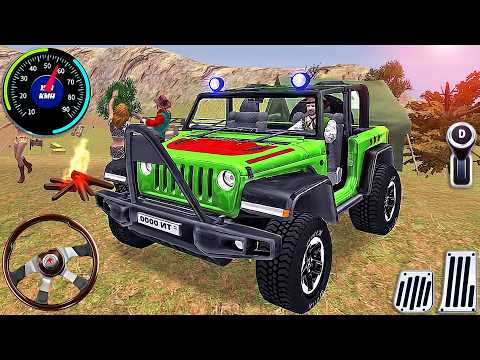 Offroad Jeep Driving Simulator - SUV Hill Car Climbing Racing - Android GamePlay