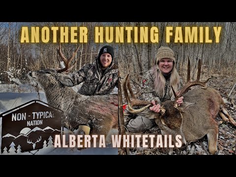 2 RUTTING ALBERTA BUCKS | Alberta Whitetail Deer Hunting