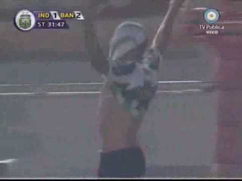 independiente 1-2 banfield apertura 2009 - gol de silva