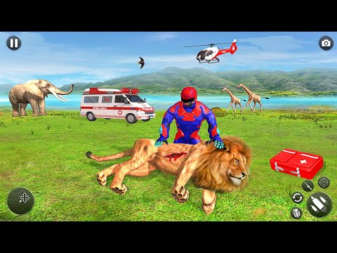 Doctor Robot Superhero Game: Rescue Animal Mission Game