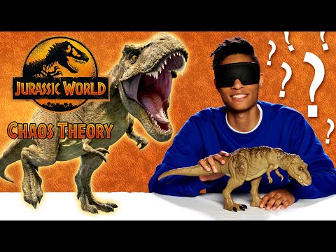 Name That Dinosaur.... BLINDFOLDED (ft. The Cast of Jurassic World Chaos Theory)