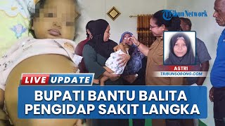 Bupati Petronela Kunjungi Pasangan Teminabuan, Jenguk Balita Pengidap Penyakit Langka Atresia Bilier