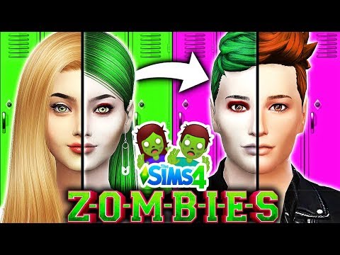 Disney ZOMBIES Characters OPPOSITE CHALLENGE!🧟‍♂️ Zombies vs Cheerleaders! | Disney ZOMBIES Sims 4