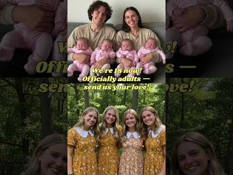 We’re 18 now! Officially adults — send us your love!