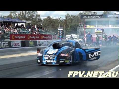 PRO STOCK AT APSA PRO STREET SHOOTOUT WILLOWBANK RACEWAY 15.9.2012