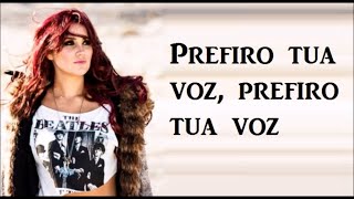 ANTES QUE VER EL SOL EN PORTUGUÉS (Letra) DULCE MARIA ft MANU GAVASSI