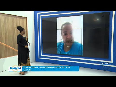 Família é expulsa de avião por filho autista não usar máscara 06 01 2023