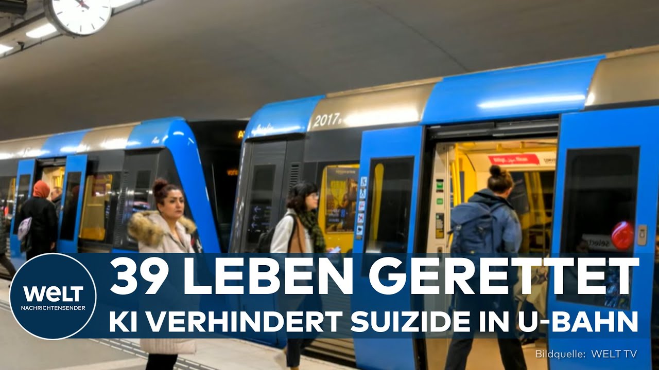 SCHWEDEN: 39 Menschen gerettet - KI-System verhindert Suizide in Stockholms U-Bahn!