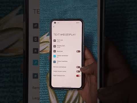 High Contrast text in Nothing phone 1 || Nothing phone 1 High contrast text || Nothing phone 1 text