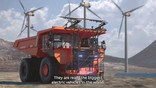 Giant electric vehicles powered by ABB eMine™