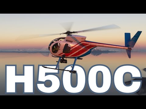 Taogs Hangar H500C-Flug von Inibuilds New Svalbard Longyear Microsoft Flight Simulator 2024 4K