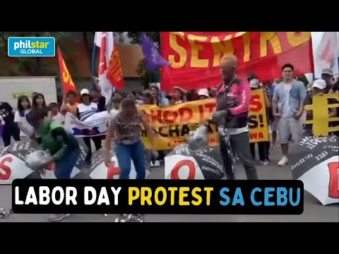 Labor Day protest ng mga manggagawa sa Cebu