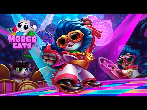 Merge Cats: Magic games Video