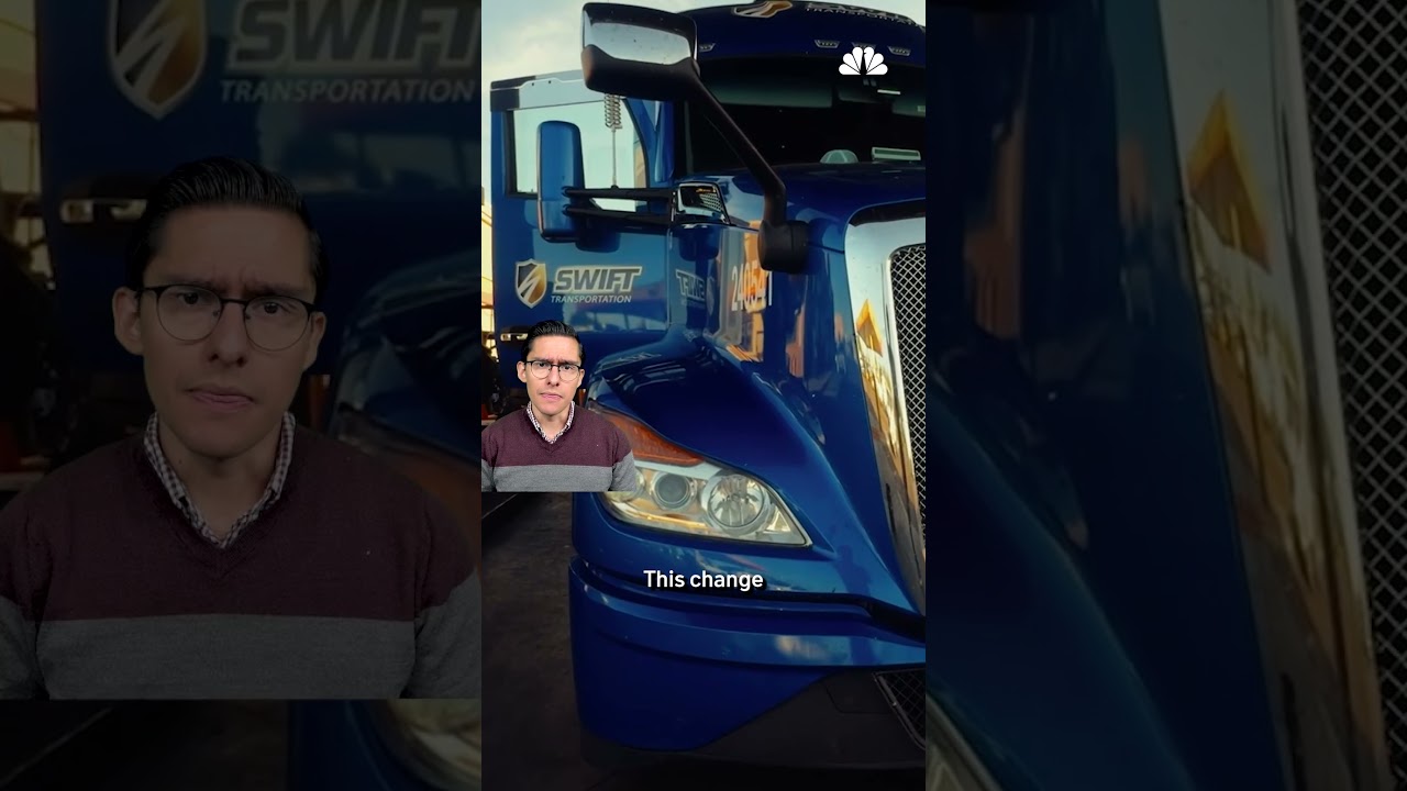 New rule could sideline immigrant truck drivers