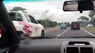 Slain Isipingo security officer,  Sherwyne Thompson, in action