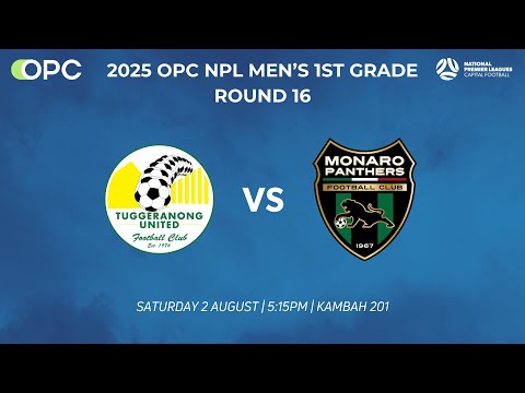 Capital Football OPC NPL Men's 1st Grade Round 17 - Tuggeranong United FC vs Monaro Panthers FC