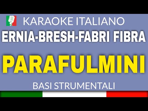 Ernia - Bresh - Fabri Fibra - Parafulmini (KARAOKE STRUMENTALE) [base karaoke italiano]🎤