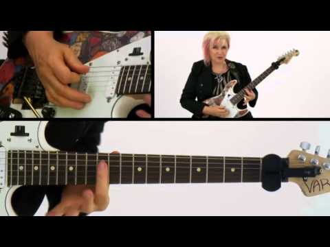 50 Ultra-Intervallic Licks - #46 Purple Maze - Guitar Lesson - Jennifer Batten