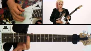 50 Ultra-Intervallic Licks - #46 Purple Maze - Guitar Lesson - Jennifer Batten