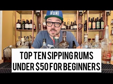 Top Ten Sipping Rums Under $50