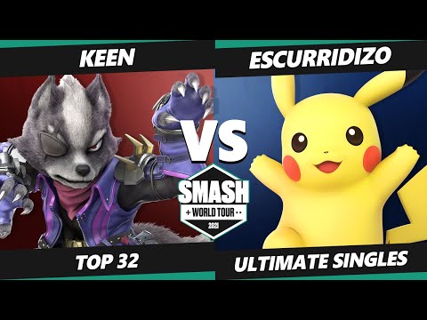 SWT S. America Online Qualifier Match - Escurridizo (Pikachu) Vs. Keen (Wolf) SSBU Ultimate