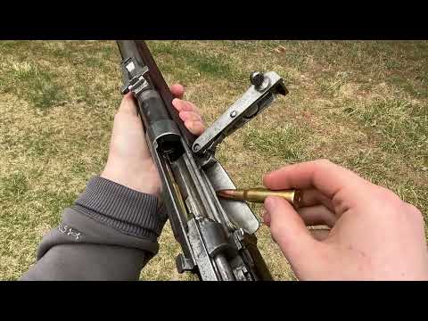 Danish 1889/10 Krag POV firing