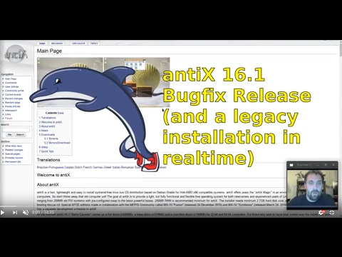 antiX 16.1 (plus install)