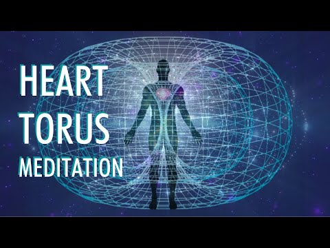 HEART TORUS Meditation | 8 Minutes To Charge Your Electromagnetic Field!