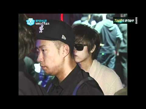 111006 Young Saeng go to support Kyu Jong @ MCountdown Behind Story