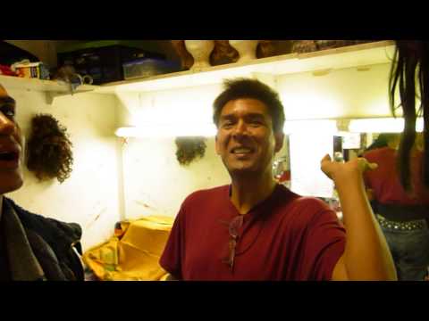 BACKSTAGE PULVERFASS CABARET HAMURG 2012 LUCAS FURTADO  DYONA LOOR , JOSSY DEL MONTE